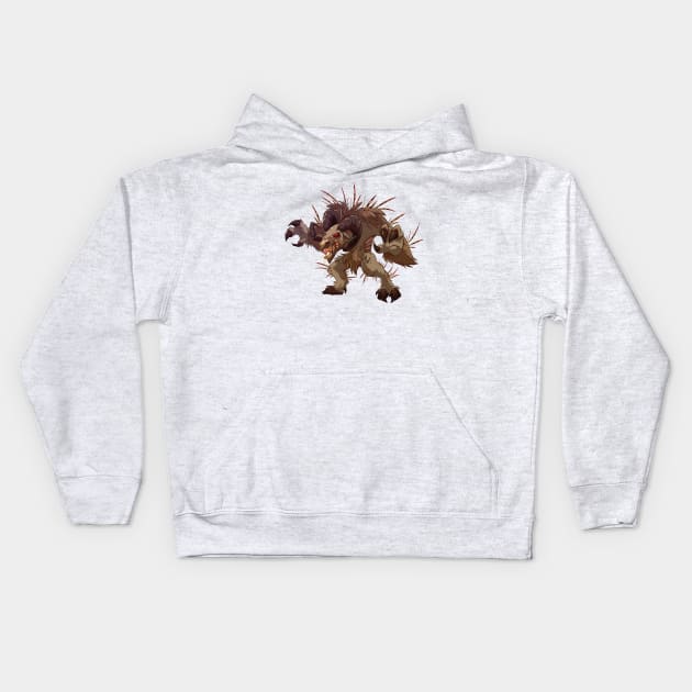 Cryptid Collection: Sheepsquatch Kids Hoodie by FyreWriter